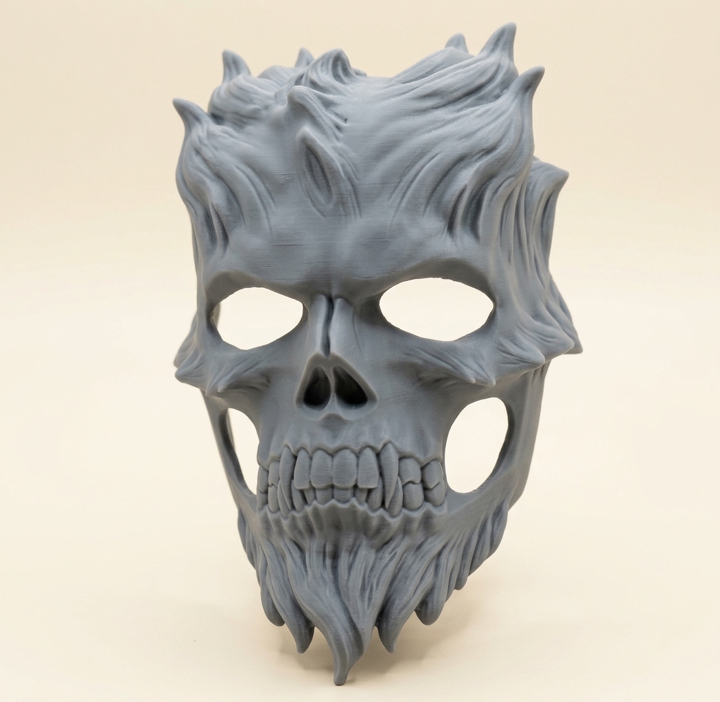Máscara de Calavera Demoníaca para Cosplay