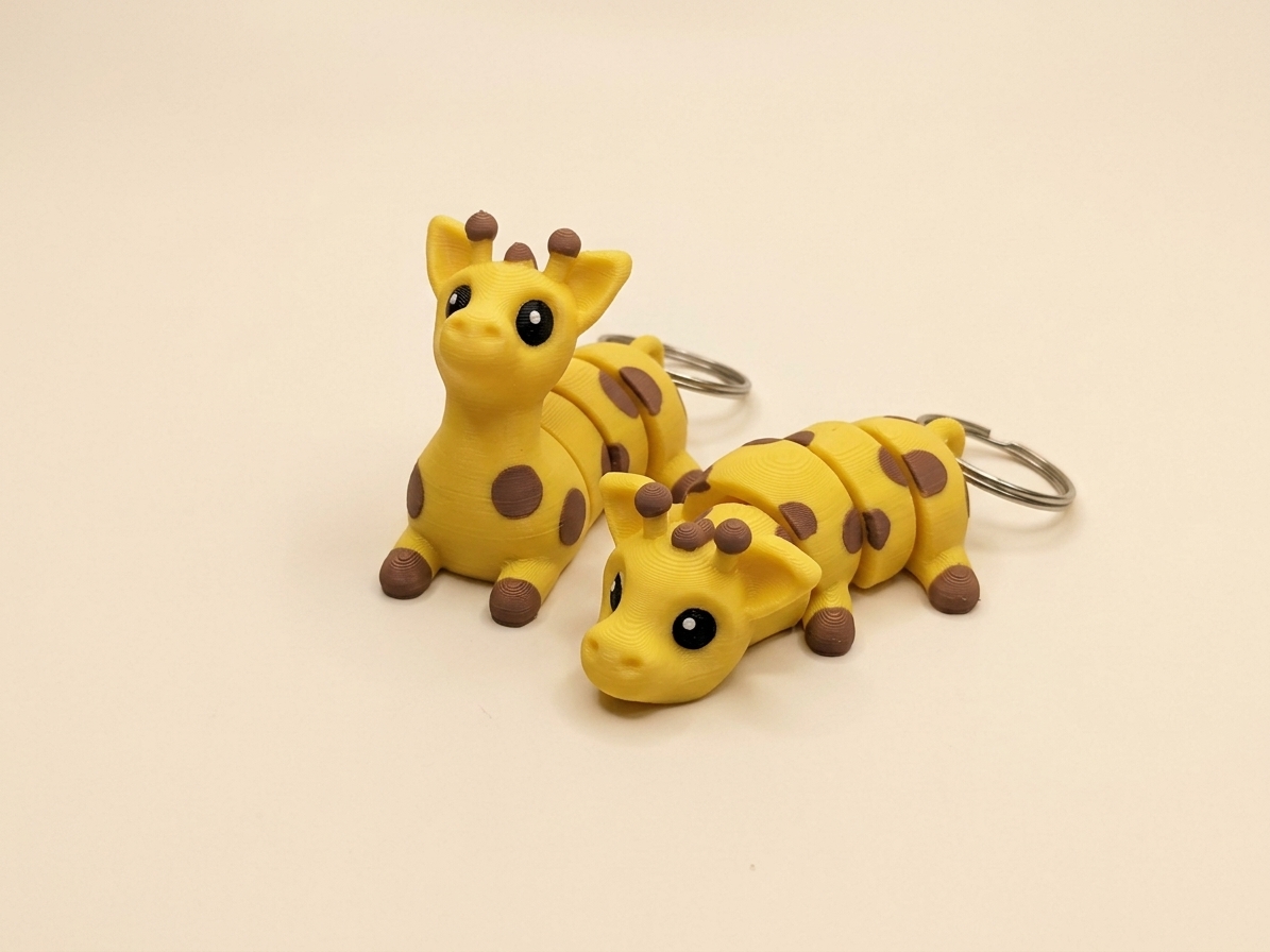 Llavero Jirafa Flexi (Pack de 3)