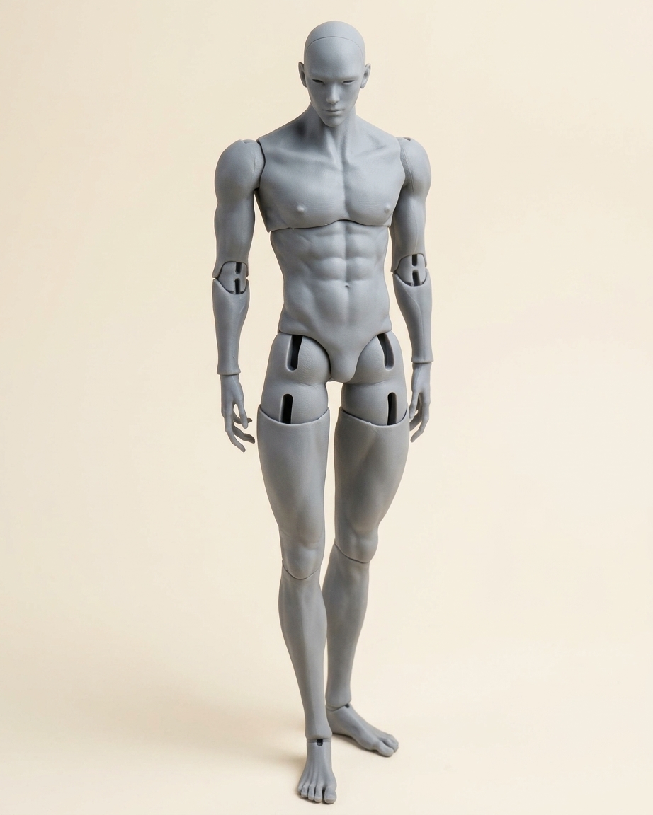 Maniquí Articulado de Dibujo y Pose - Figura Premium
