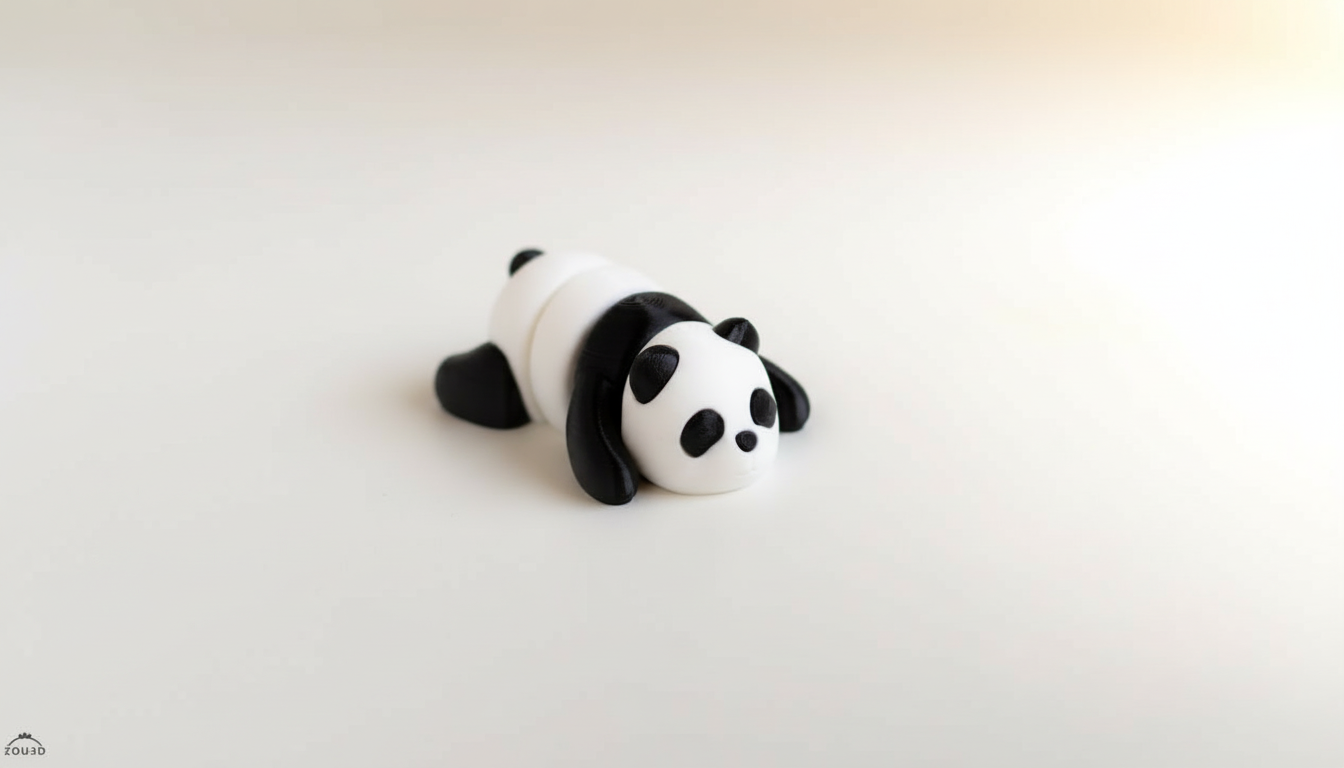 Panda Bebe Articulado Flexi