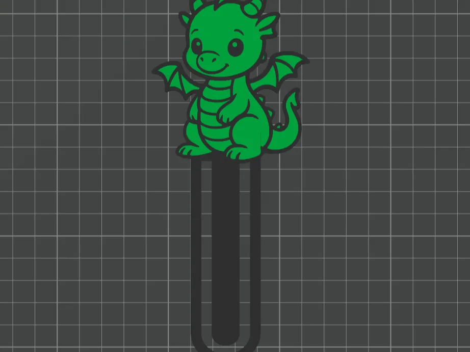 Marcapáginas Dragón de Sant Jordi